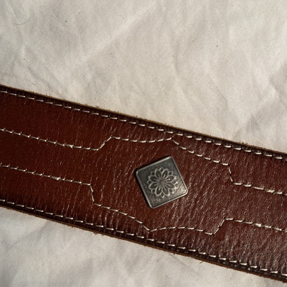 Banana Republic Heritage Etched Buckle Waist Belt Large - Picture 11 of 13